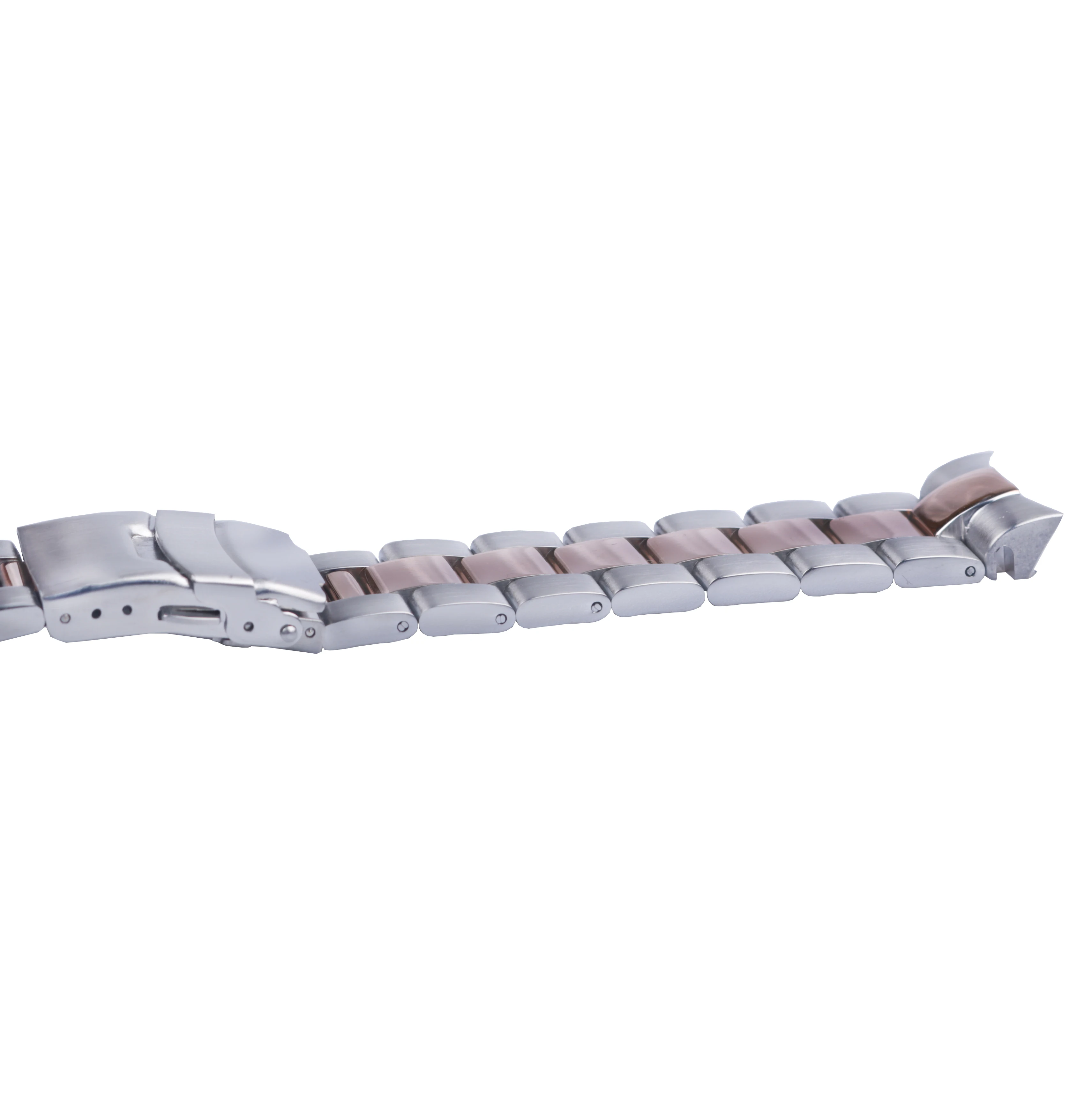CARLYWET 22mm High Quality Stainless Steel Wrist Watch band Replacement Metal Watchband Bracelet Double Push Clasp For Seiko