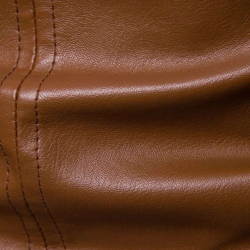 Осень и Новинка зимы Стиль Для мужчин Slim Fit раскладная кровать с отложным воротником универсальная Pu костюмы для маленьких Для мужчин в складку с отложным воротником кожаные пальто костюм, короткая куртка