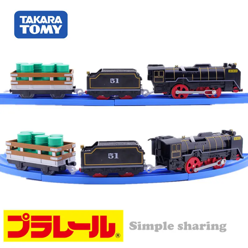 Takara TOMY tomica Plarail TS-07 TRACKMASTER HIRO TRAIN модельный Комплект Горячая Распродажа детские игрушки Смешные развивающие игрушки diecast track bauble