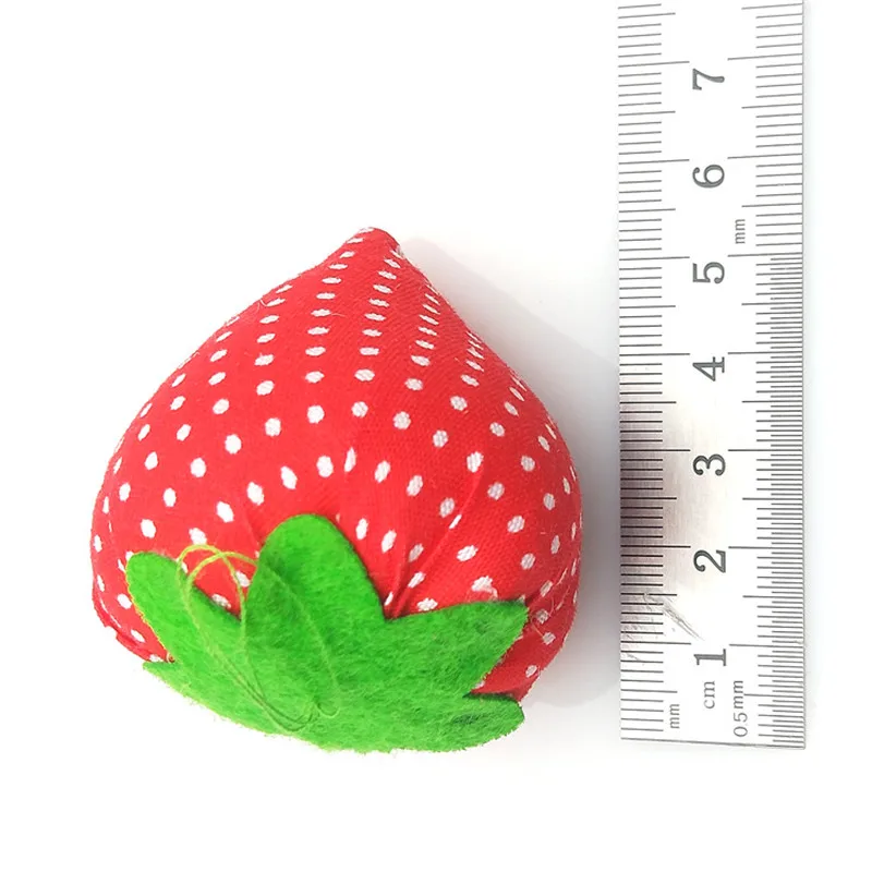 Клубничная игла Pincushion Вышивка крестом швейная булавка держатель для хранения подушки DIY шитье одежды и Ткань Инструменты