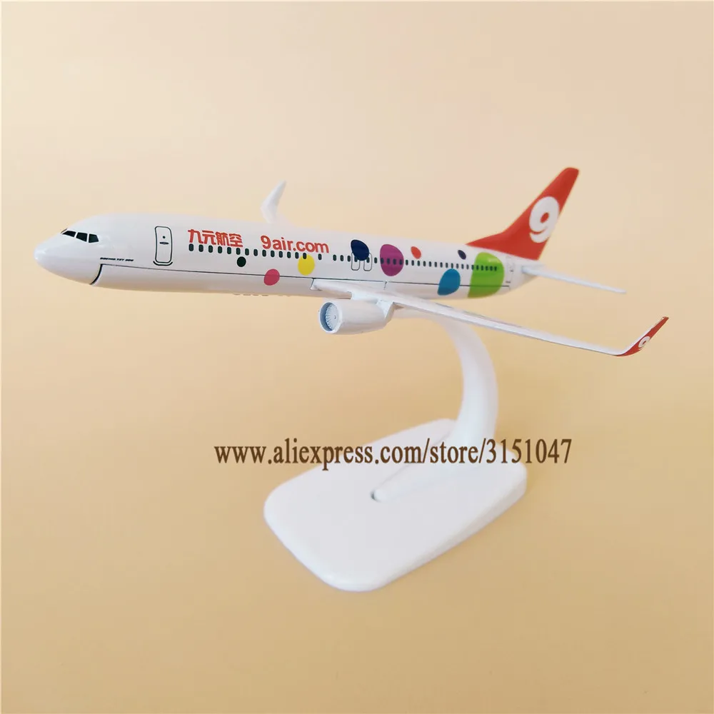 16 см 9Air Airlines B737 Boeing 737 Airways металлический сплав модель самолета литье под