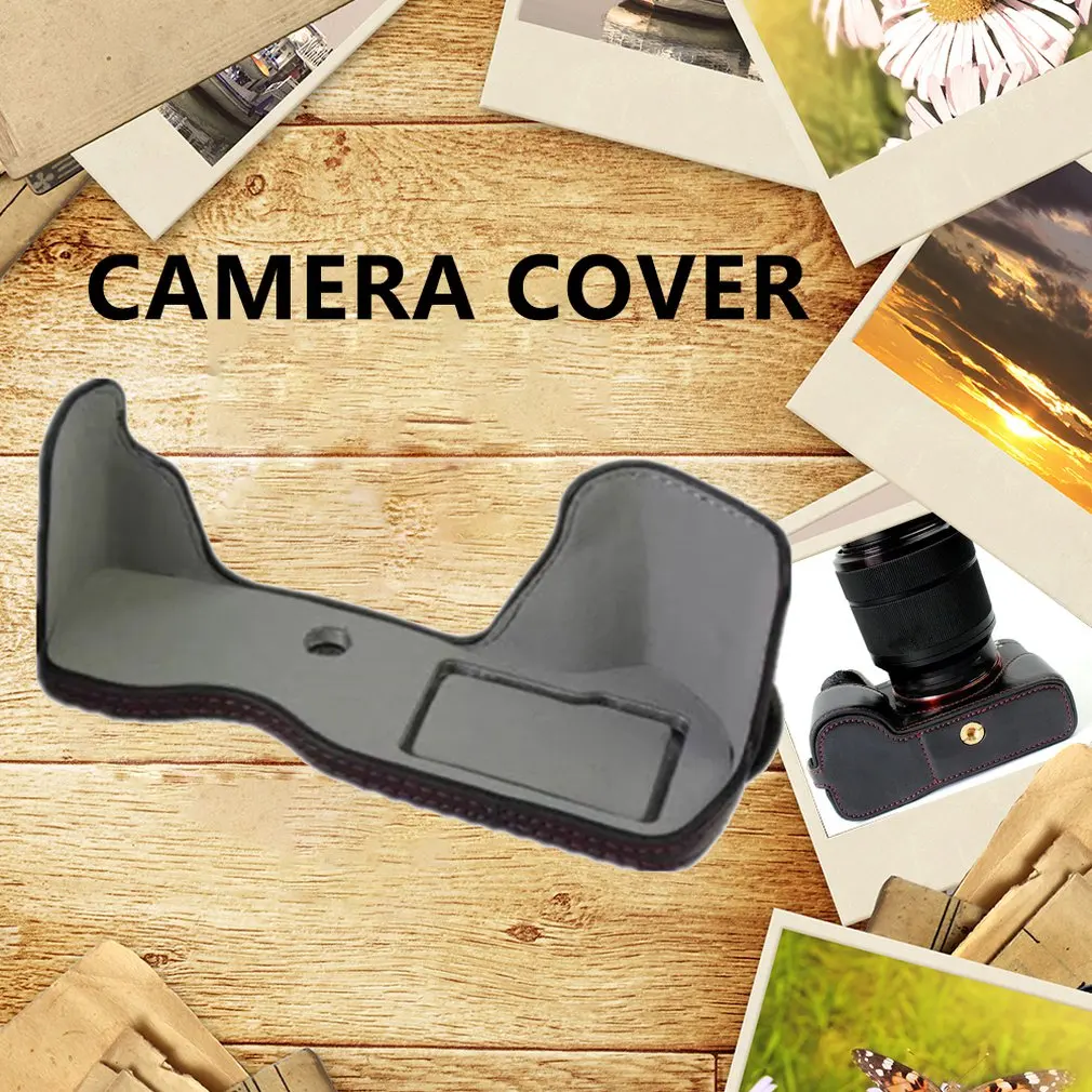 PU кожаный чехол для камеры чехол Чехол для Olympus Em10Iii Защита прочный портативный получехол нижний чехол