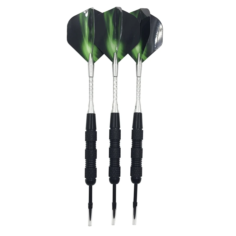 HIgh-quality 3Pcs Steel Tip Darts Indoor Sports 20g Nickel Plated Iron Dart Board Body Aluminium Alloy Shafts Flight Dardos