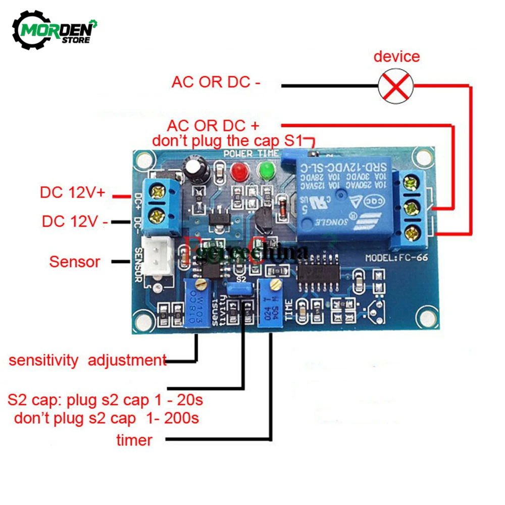 Details about   12V Car Light Control Switch Photoresistor Relay Module Detection Sensor I RB&*& 