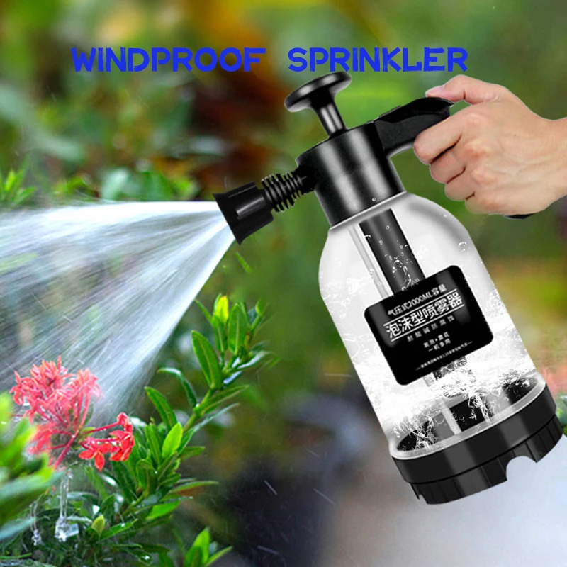 Neue 2L Hand Pumpe Schaum Sprayer Hand Pneumatische Schaum Kanone Schnee Schaum  Auto Waschen Spray Flasche Auto Fenster Reinigung Für Auto Hause Waschen  Von 4,29 €