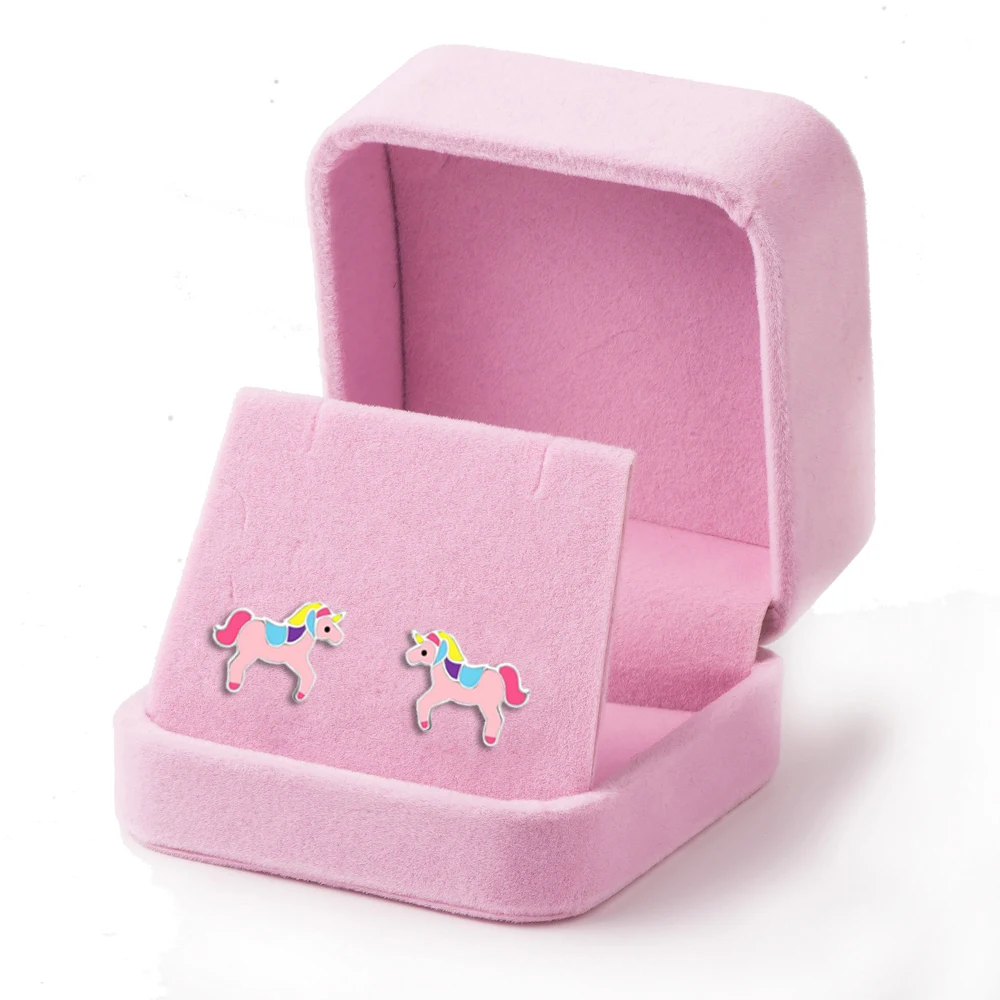 pink-colorful-unicorn-earring-2