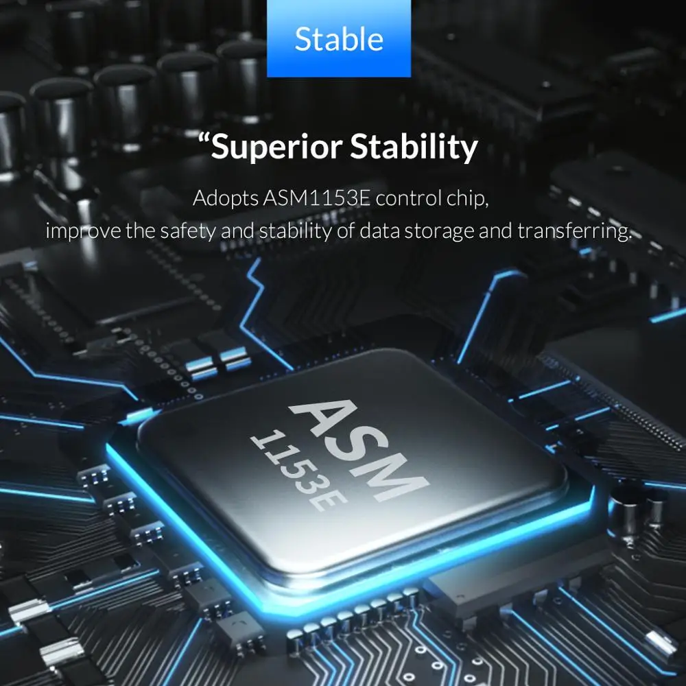 Чехол ORICO для жесткого диска 2 5 дюйма док станция SATA на USB 3 корпус с поддержкой UASP