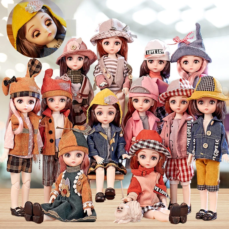 30 см BJD куклы двенадцать созвездий серия 1/6 Подвижная кукла одежда шляпа Сделай