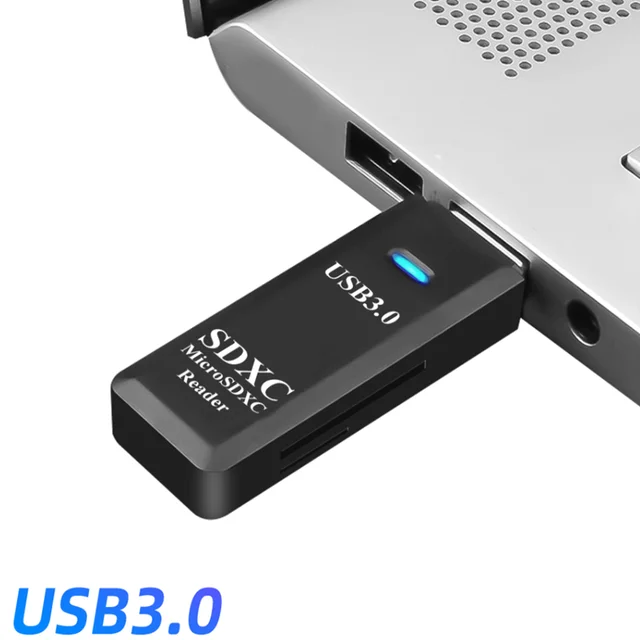 SD Card Reader USB 3.0 High Speed Memory SDHC SDXC MMC Micro SD Mobile  T-FLASH