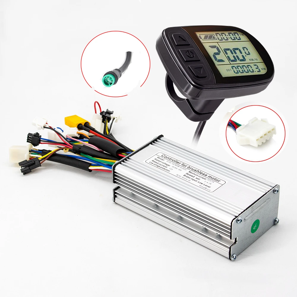 Ebike Controller 500w 350w For Sensored Motor Electric Bike Controller