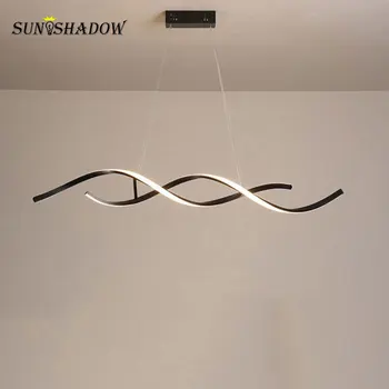 

Led Pendant Light 110V 220V Modern design Pendant Lamp for Dining room Kitchen Living room Indoor Lighting Fixtures Gold Black