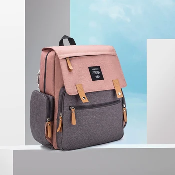 

Large Capacity Fashion Diaper Bag Multifunction Mummy Baby Travel Nappy Organization Backpack Shopping Baby Care Diaper Bag