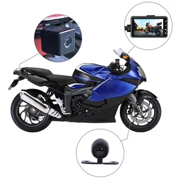 

Motorcycle Camera Dash Cam Front Rear Dual Lens Electronic Recorder for Outdoor New Arrival
