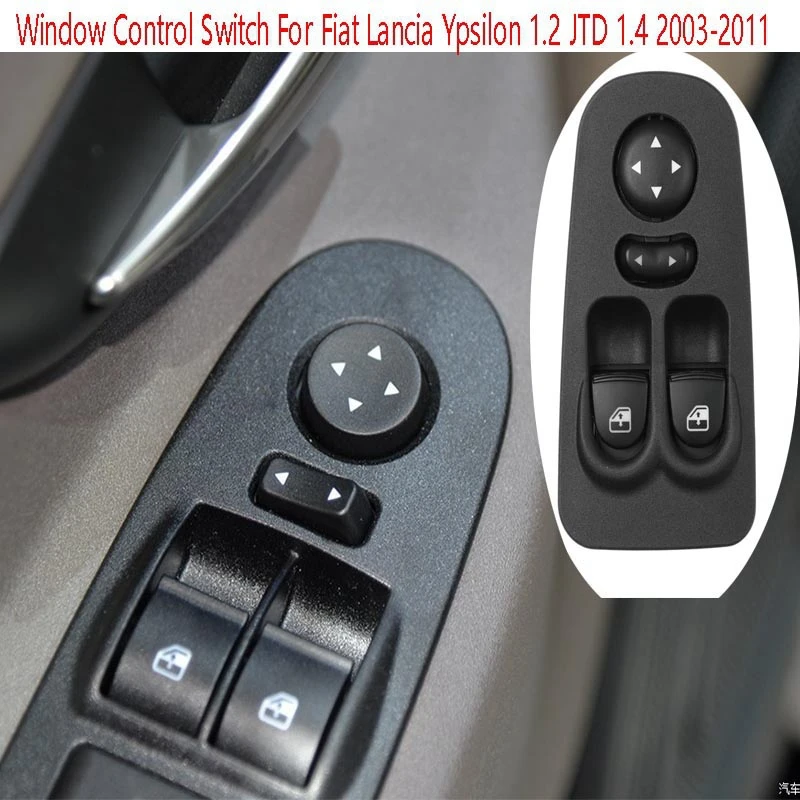 Window Regulator Switch Left Front For LANCIA Ypsilon 1.2 JTD 1.4 735360604