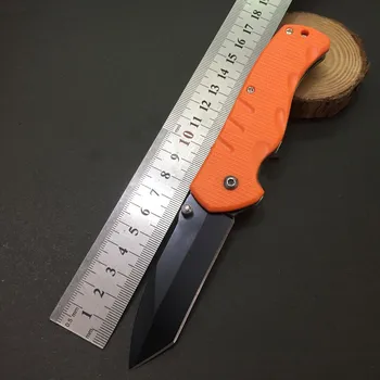

Hardness 55HRC440C Blade Outdoor Folding Knife Survival Pocket Stainless Steel Handle Camping Hunting Tool Tactical Knife