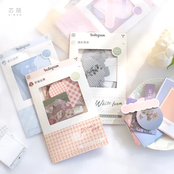 

20sets/lot Kawaii Stationery Stickers Breeze transit series Diary Decorative Mobile Stickers Scrapbooking DIY Craft Stickers