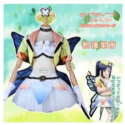 Аниме Lovelive Sunshine Aqours Мацуура Kanan 4th Singler HORIZON косплей костюм лолита прекрасное платье H