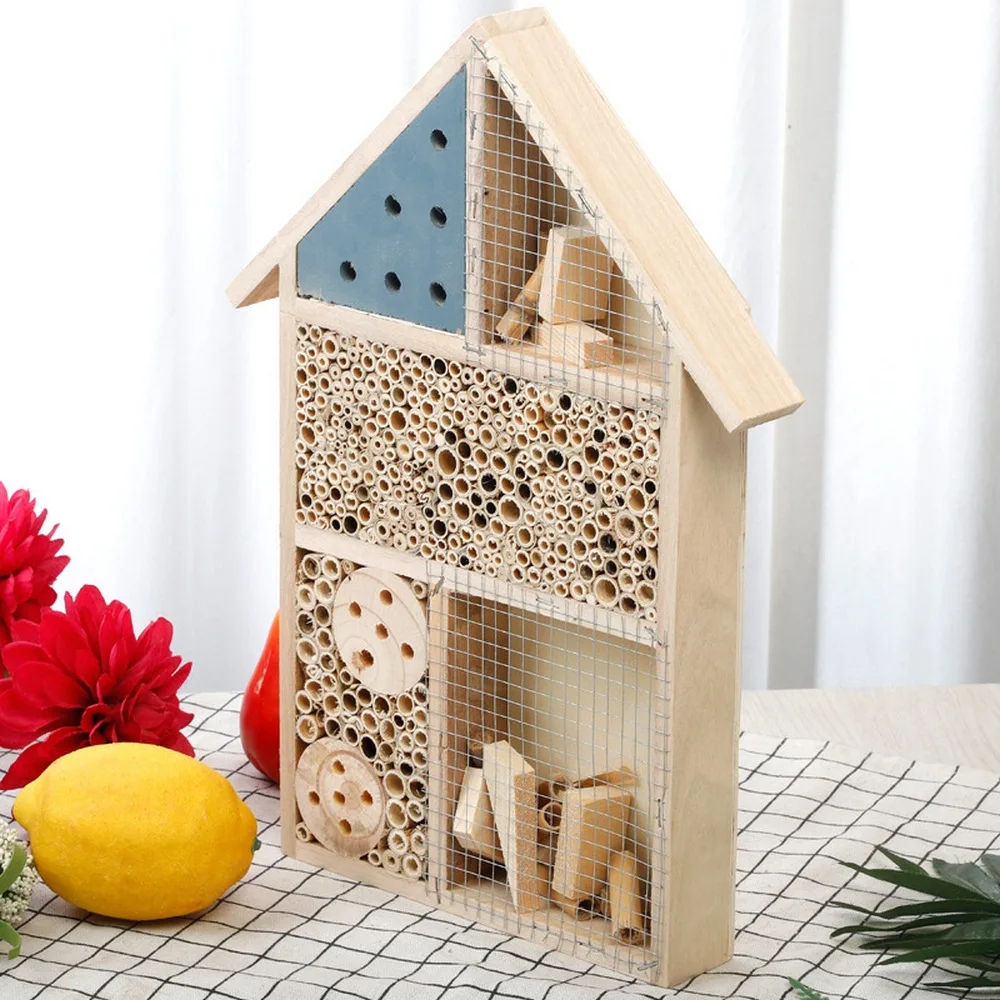 Пчелиный домик, инструменты для меда, насекомое, пчелиный дом, Деревянный пчелиный дом, дерево, жук, номер, гостиничное укрытие, украшение сада, гнезда, коробка, пчелиный дом