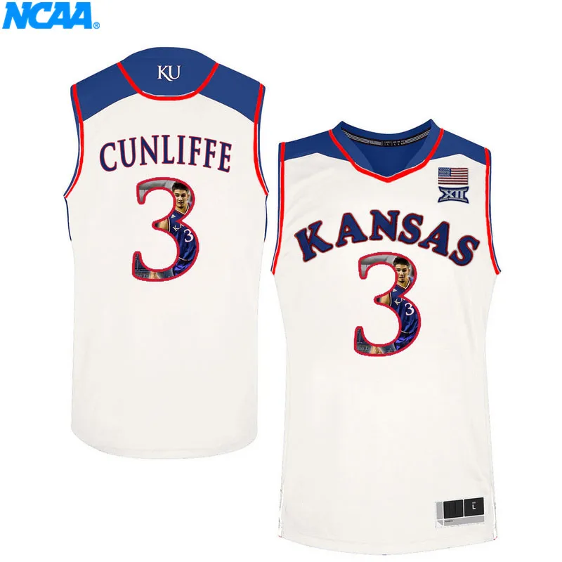 Новое поступление высокое качество Kansas Jayhawks Mason III#0 Young#21 футболка колледжа Джерси S-XXXL