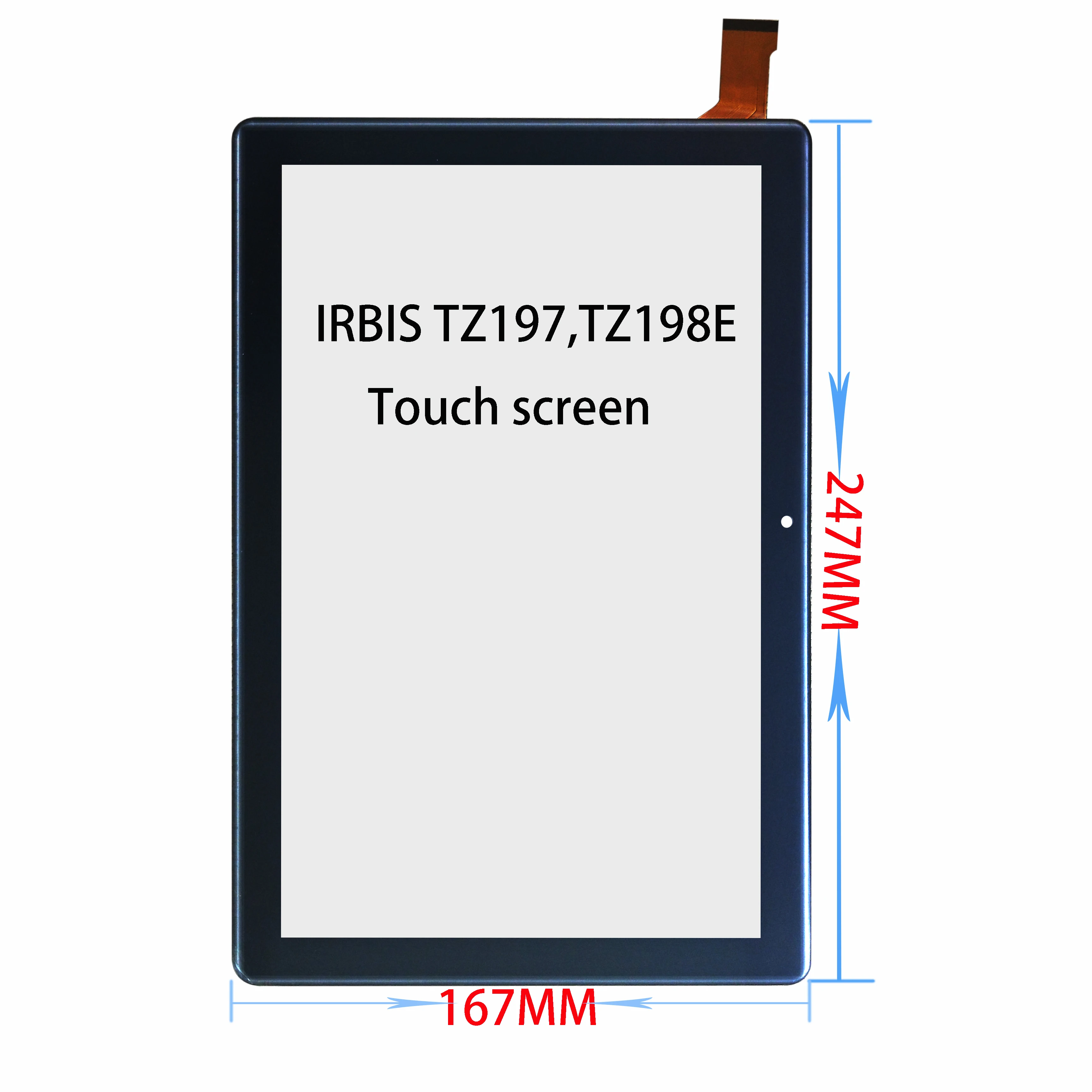 Новинка для 10 1 &quotIRBIS TZ197 TZ198E TZ-197 сенсорный экран панель дигитайзер Датчик 247*167 мм |