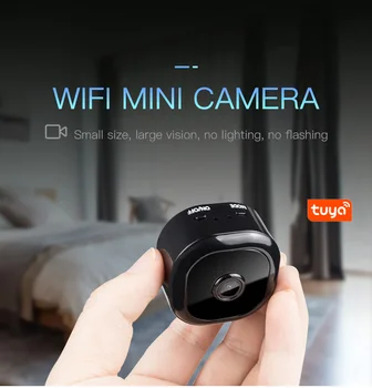 

Mini Camera Wifi 1080P HD Cam Home Security Motion Detection camcorder Infrared Night Vision Camcorder