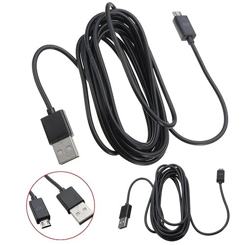 3 м Micro USB зарядный кабель для PS4 Xbox One беспроводной контроллер Android устройство