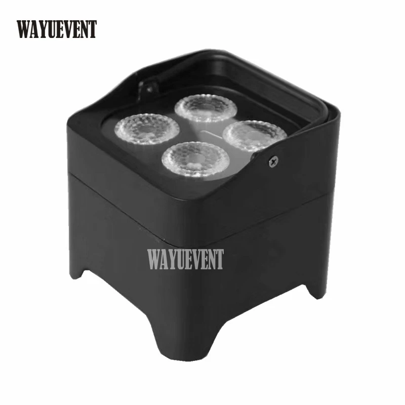 4x18 Вт Led Par Light DMX512 батарея Беспроводное профессиональное освещение сцены дистанционное управление Свадебный размытый свет