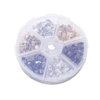 

300 pieces / box 6 * 8mm melon seed buckle Necklace Pendant buckle, used for making jewelry link accessories