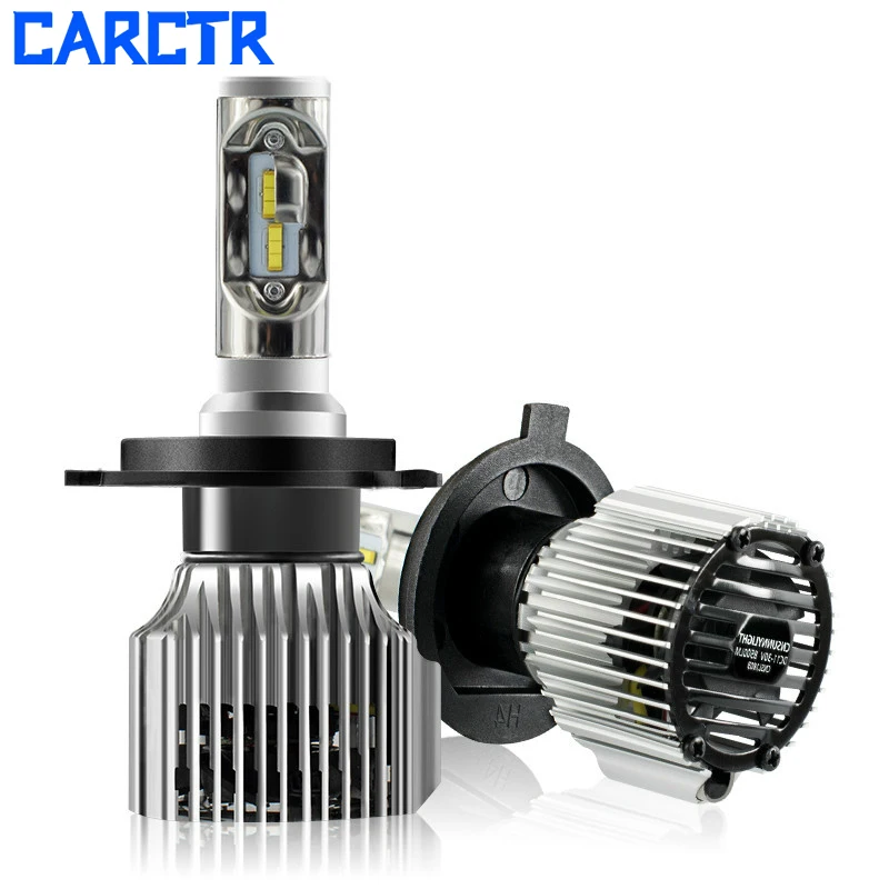 CARCTR Автомобильный светодиодный фары для авто модифицированные H7 H11 H1 880 H3 9005 9006 9012