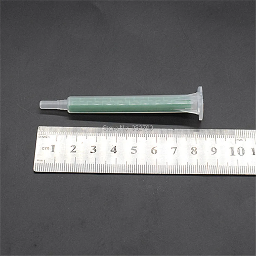 50pcs 1:1 1:2 83mm Resin AB Glue Static Mixer Mixing Tube Mixing Nozzle Syringe for Two Component Liquid Mixing Machine Syringes