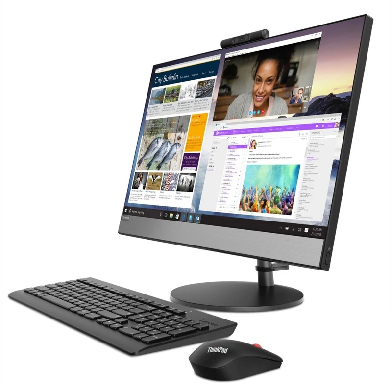 Моноблок LENOVO V530-24ICB 23.8&quot FHD Intel Core i5 9400T 8 Гб 256Гб SSD UHD 630 10UW00DERU | Компьютеры и офис