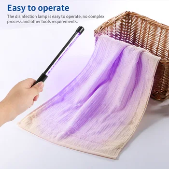 

USB Portable UVC Sterilization Stick Disinfection Light Disinfection Rod Personal Care Traveling Sterilizer UV Sanitizer Light