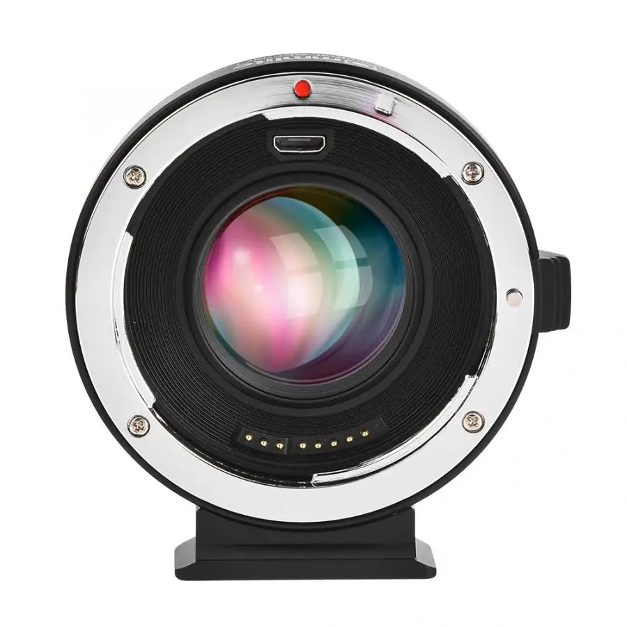 Commlite EF/EF-S-M4/3 переходное кольцо объектива AF 0.71X светильник для уменьшения фокуса для объектива Canon EF подходит для камер M4/3