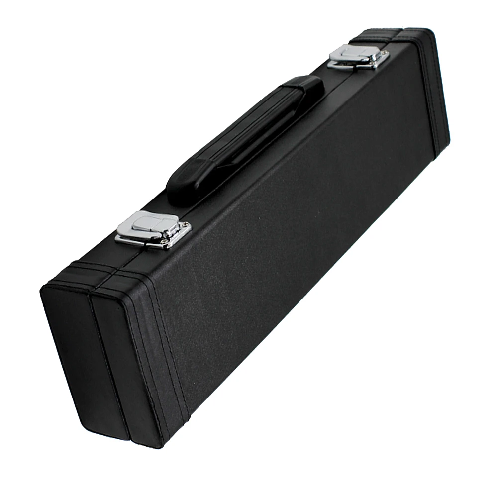 

High Quality Water-Resistant Flute Gig Bag Lightweight Leather Box Case For 16 Holes Flute With Buckle Foam Cotton Padded