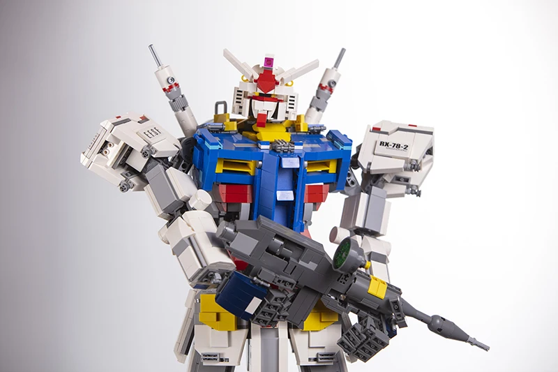 MOC супер робот войны Mecha Gundam Technic 3500 шт модель RX78-2 с фиксированным кронштейном строительный блок кирпичи рождественские игрушки