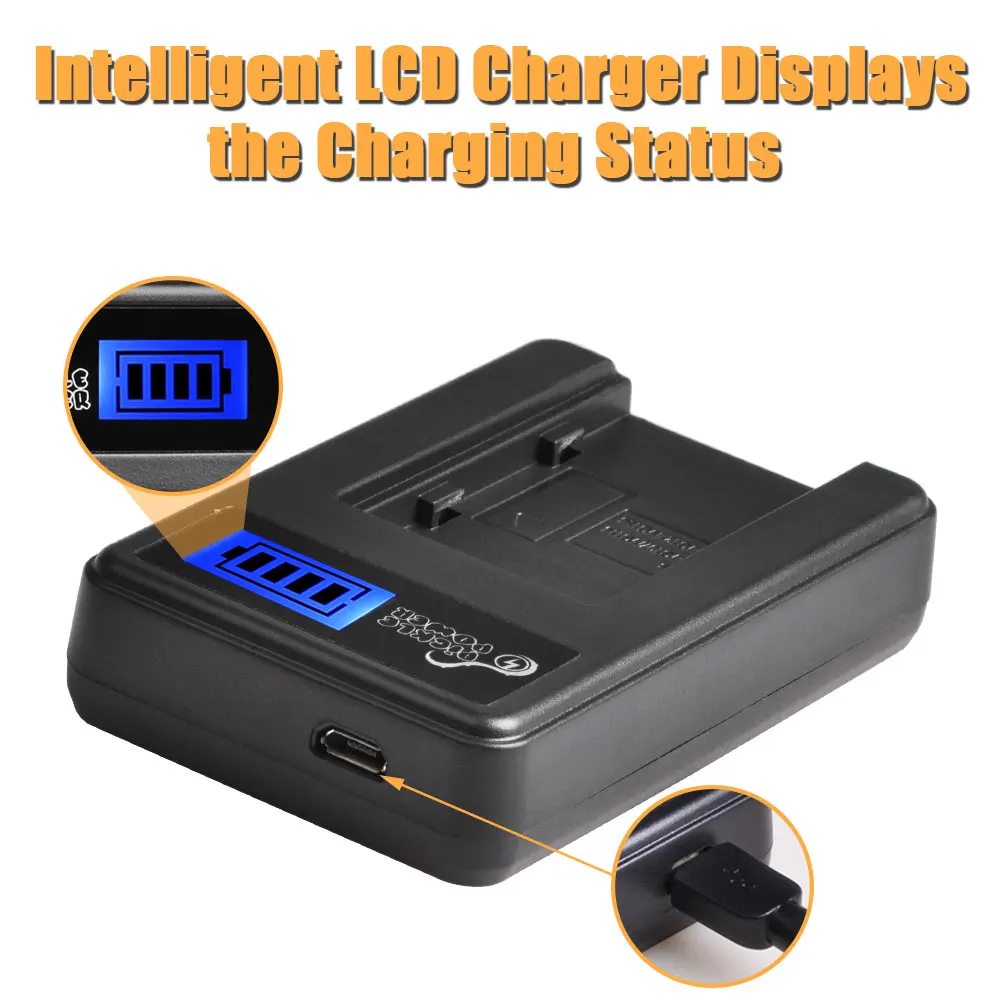 da Bateria para o Bn-vg107 Vg108u Vg108e Vg108e Jvc Levou Carregador Usb 1800mah bn Vg114 Bn-vg114 - Image 4