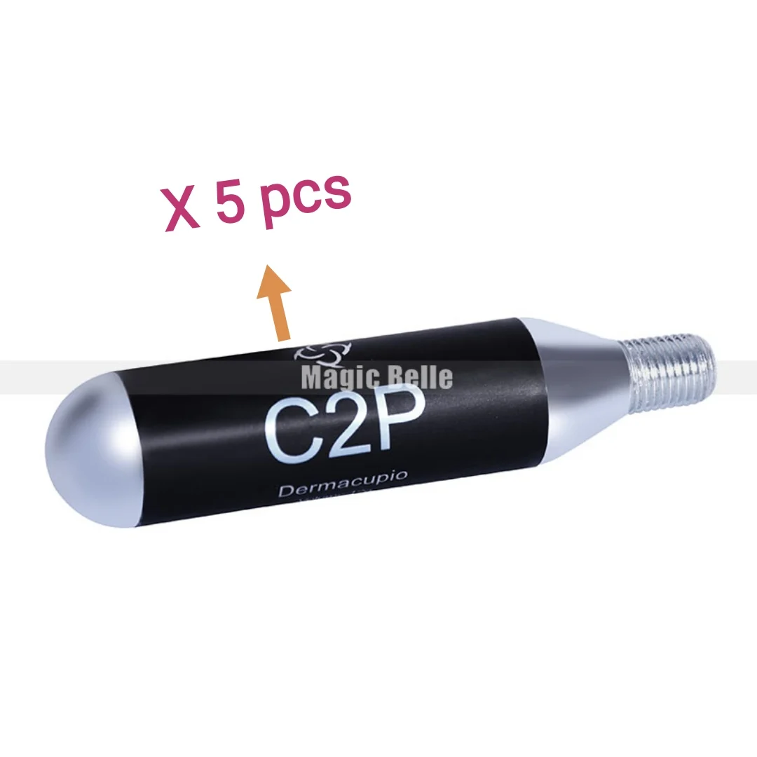 Горячая 5 шт. CO2 для CDT карбоновая терапия используется CO2 газ C2P CDT газ для омоложения кожи удаление морщин - Цвет: 5 CDT cartridges