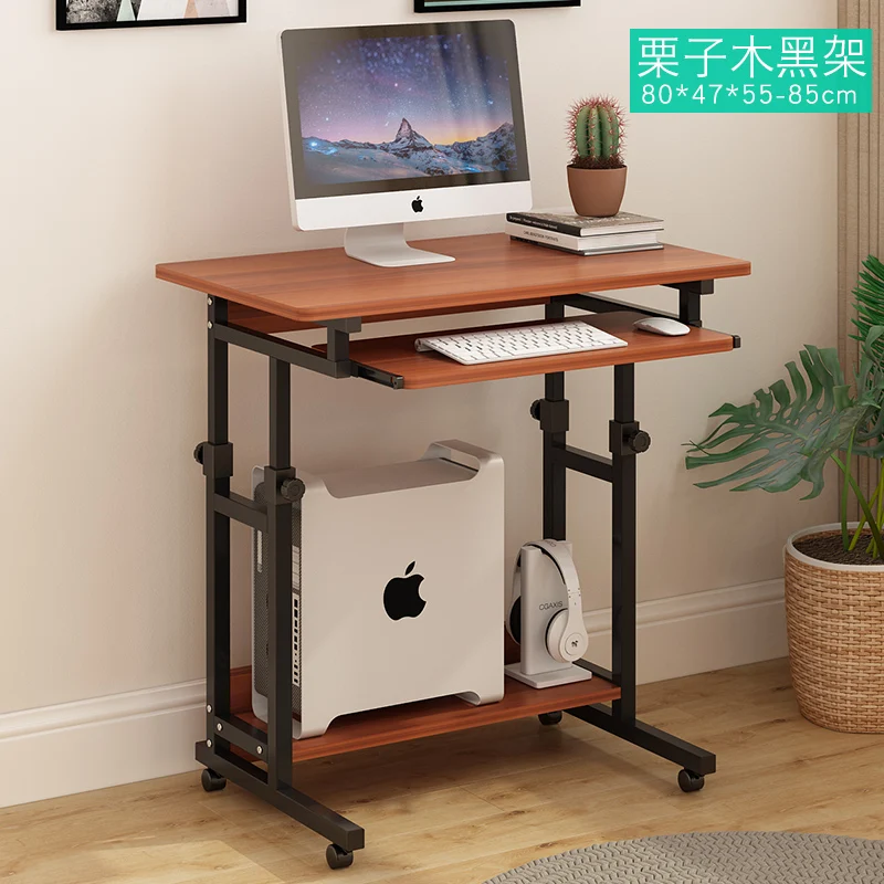 

Simple bedside table lift and fall can move lazy person bed notebook computer table table