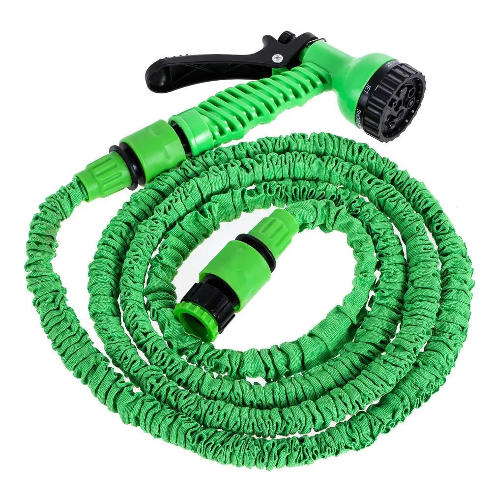 25FT-250FT Flexible Garden Hose Expandable Garden Water Hose For Car washing Spray Garden watering Spray Gun To Watering Car Set