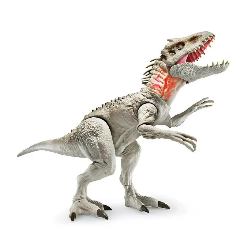 

Jurassic World Indominus Rex Movable Joints Dinosaur Tyrannosaurus With Sound Effects Model Toy For Children Boy Birthday Gift