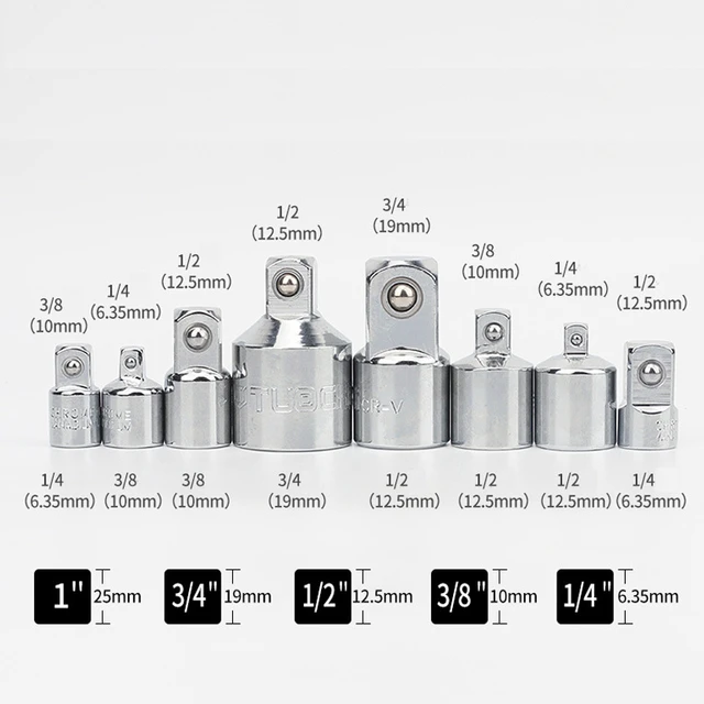 Adaptateur douille 1/2 - 3/4