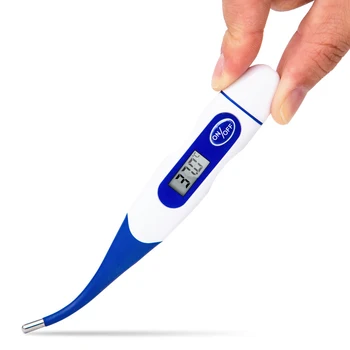 

Electronic Digital Thermometer Soft Head LCD Portable Body Temperature Gauge for Baby Child Adult New FAS6