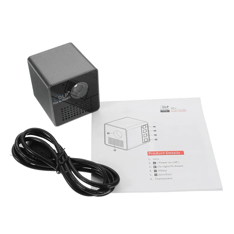 UNIC P1S Proyektor Portabel Mini Saku 