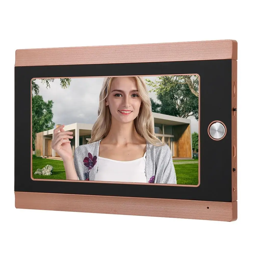 7 дюймов дверной звонок WI-FI Беспроводной ЖК-дисплей Экран 720P HD PIR Камера 16 Звонок дверной глазок звонок