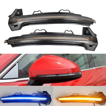 

For Audi A4 A5 B9 RS5 Dynamic Blinker LED Turn Signal blink Side Mirror Lights indicator flasher 2017 2018 2019