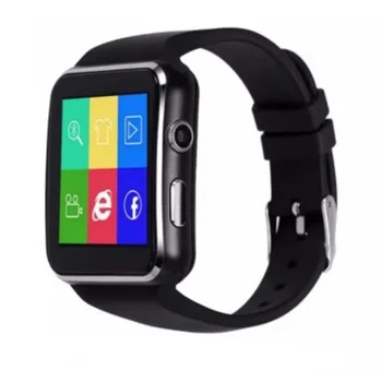 

X6 Smart Watch Men Support SIM TF Card With Camera Phone Color Screen Bracelet Sports Step Monitoring Bluetooth Smartwatch
