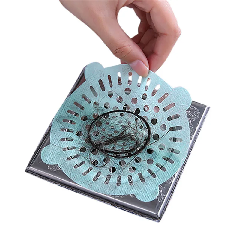 10 шт. накладки на сливные отверстия для пола фильтр воды ситечко улавливания