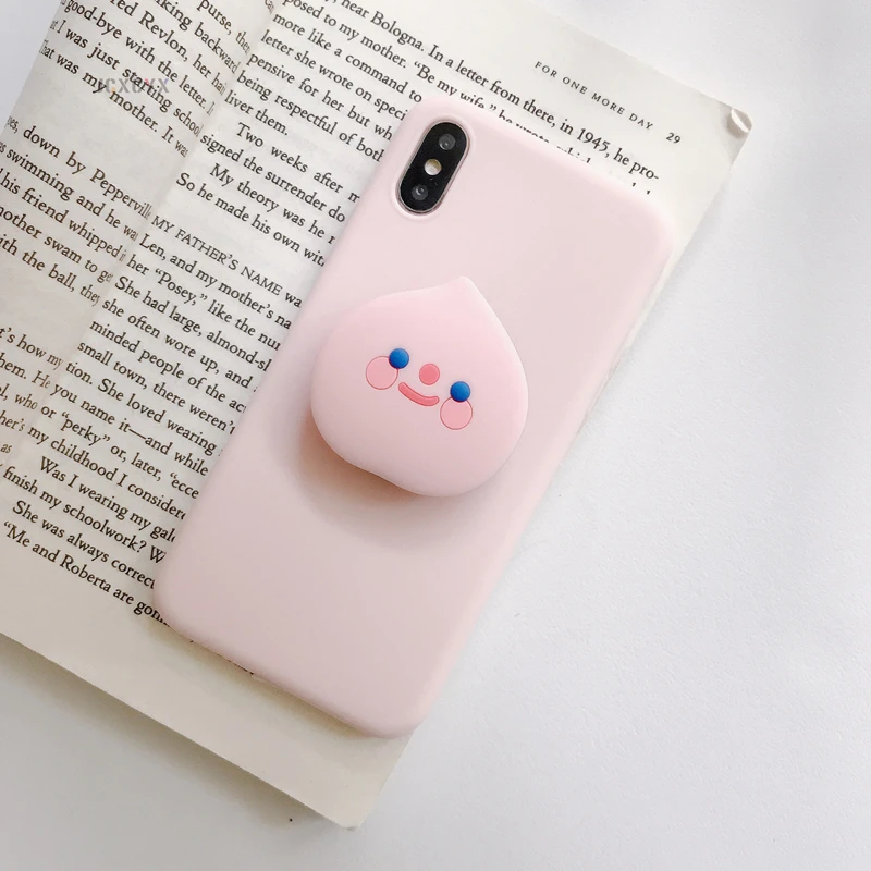 3D напиток Печенье Мультфильм Мягкий чехол для iPhone X XR XS 11 Pro Max 6 7 8 plus держатель чехол для samsung S8 S9 S10 A50 Note - Цвет: E