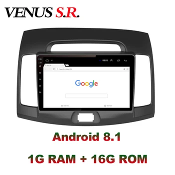 

VenusSR Android 8.1 2.5D car dvd for Hyundai Elantra Radio 2008-2010 multimedia headunit GPS Radio stereo gps navigation