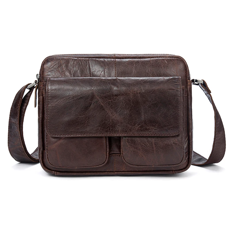 

Luufan Men's Shoulder Bags Genuine Leather male shoulder bag for men's leather handbag crossbody bags for men Messenger bag